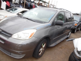 2004 TOYOTA SIENNA LE GRAY 3.3L AT 2WD Z17754